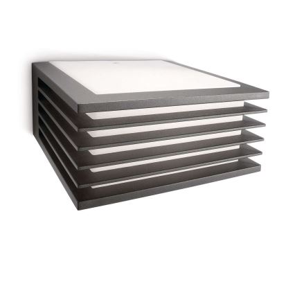 Philips 17182/93/16 - Vonkajšie nástenné svietidlo ECOMOODS SHADES 1xE27/15W/230V
