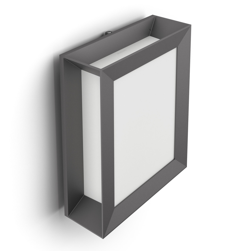 Philips 17293/93/16 - Vonkajšie nástenné svietidlo MYGARDEN KARP 1xLED/6W/230V