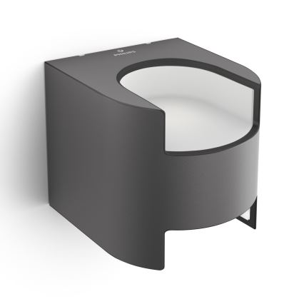 Philips 17321/93/16 - Vonkajšie nástenné svietidlo MYGARDEN GRASS 2xLED/4,5W/230V