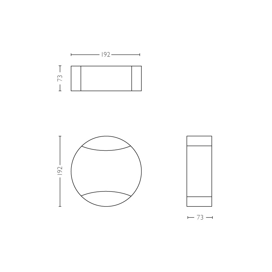 Philips 17338/93/PN - Vonkajšie nástenné svietidlo MYGARDEN LIMESTONE 2xGU10/5W