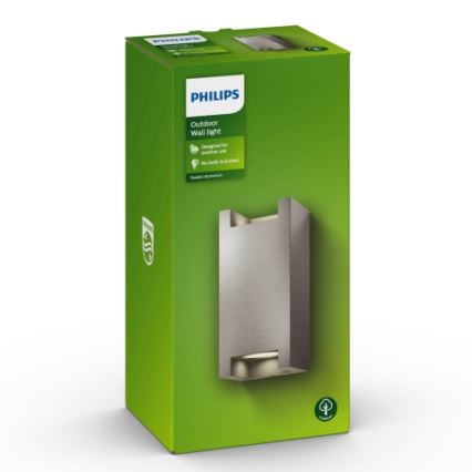 Philips - Vonkajšie nástenné svietidlo 2xGU10/5W/230V IP44