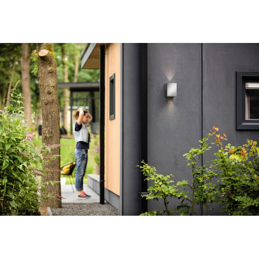Philips 17358/47/P0 - LED Vonkajšie nástenné svietidlo MYGARDEN CISTUS 2xLED/4,5W/230V IP44