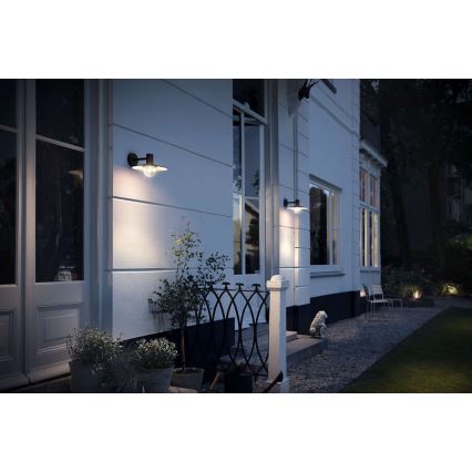 Philips 17382/30/PN - Vonkajšie nástenné svietidlo MYGARDEN SKUA 1xE27/42W/230V