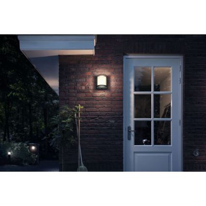 Philips 17392/93/P0 - LED Vonkajšie nástenné svietidlo MYGARDEN SAMONDRA LED/12W