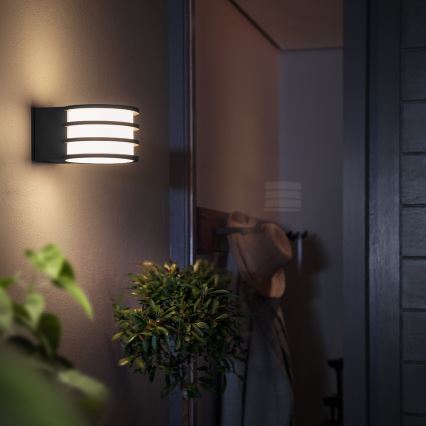 Philips 17401/93/P0 - LED Nástenné svietidlo HUE LUCCA 1xE27/9,5W/230V