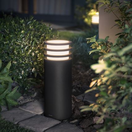 Philips 17402/93/P0 - LED Stmievateľná vonkajšia lampa HUE LUCCA 1xE27/9,5W/230V