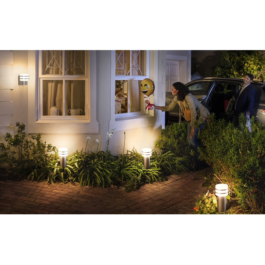 Philips 17405/47/P0 - LED Stmievateľná vonkajšia lampa HUE TUAR 1xE27/9,5W/230V