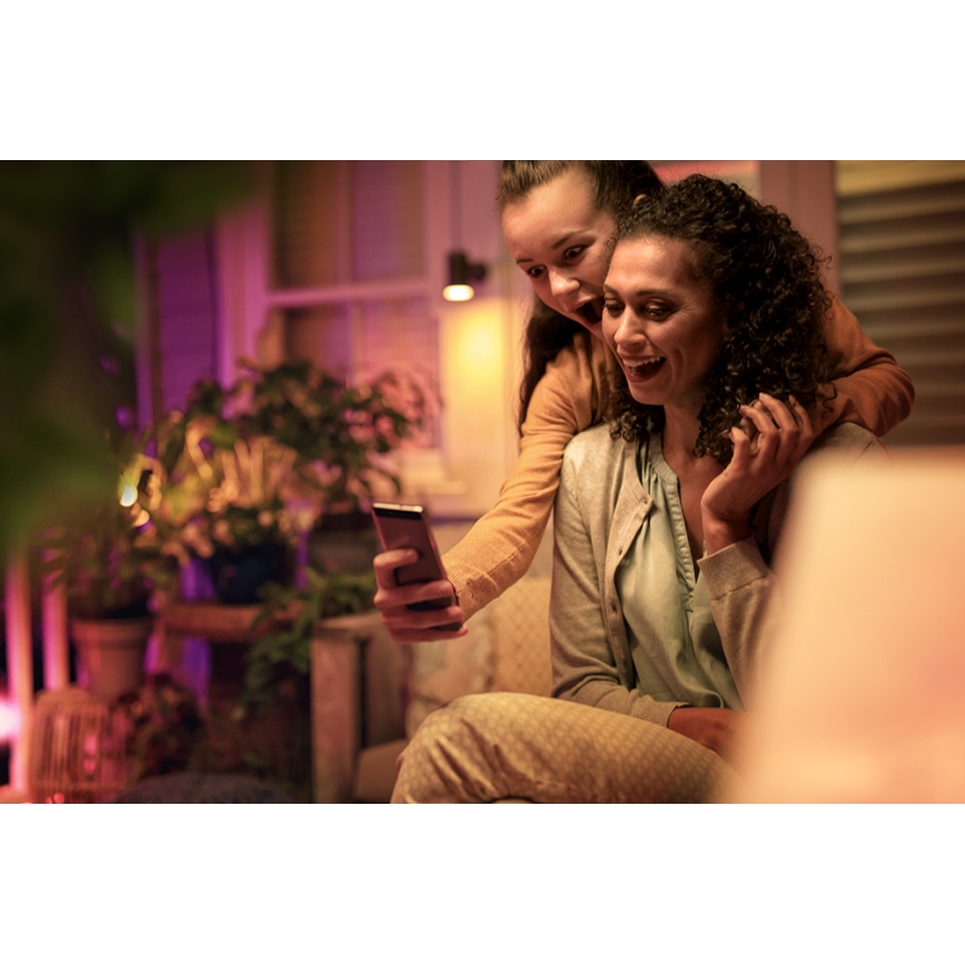 Philips 17428/30/P7 - LED RGB Stmievateľné vonkajšie bodové svietidlo HUE LILY LED-RGB/8W/230V IP65