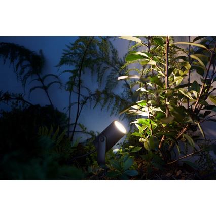 Philips 17428/30/P7 - LED RGB Stmievateľné vonkajšie bodové svietidlo HUE LILY LED-RGB/8W/230V IP65