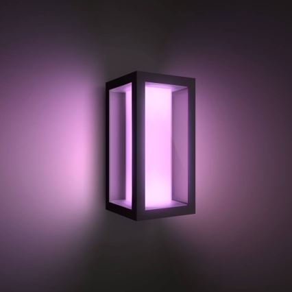 Philips 17429/30/P7 - LED RGB Vonkajšie nástenné svietidlo HUE IMPRESS LED/8W/230V IP44