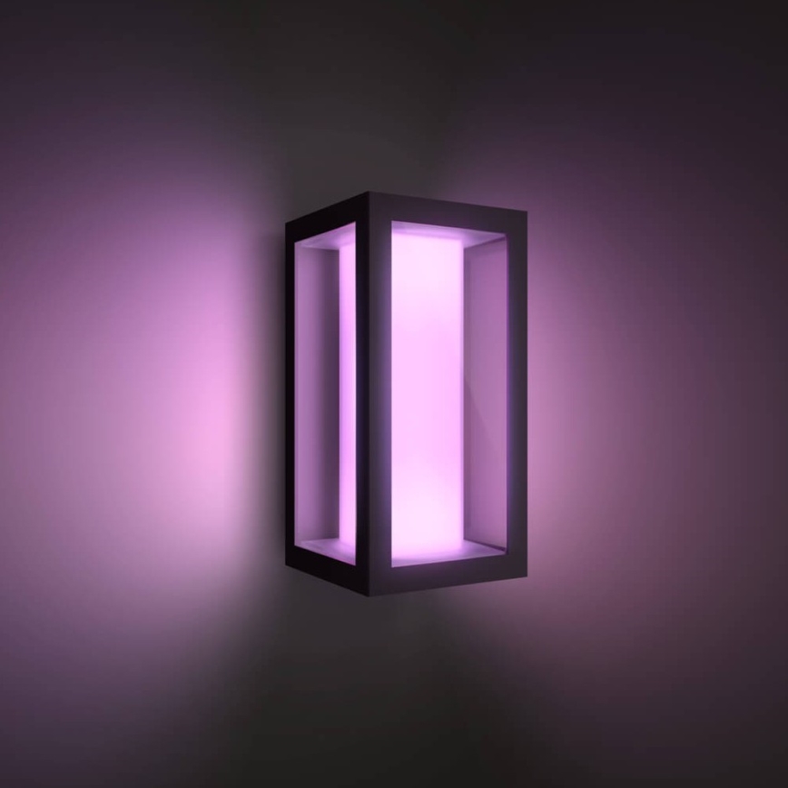 Philips 17429/30/P7 - LED RGB Vonkajšie nástenné svietidlo HUE IMPRESS LED/8W/230V IP44