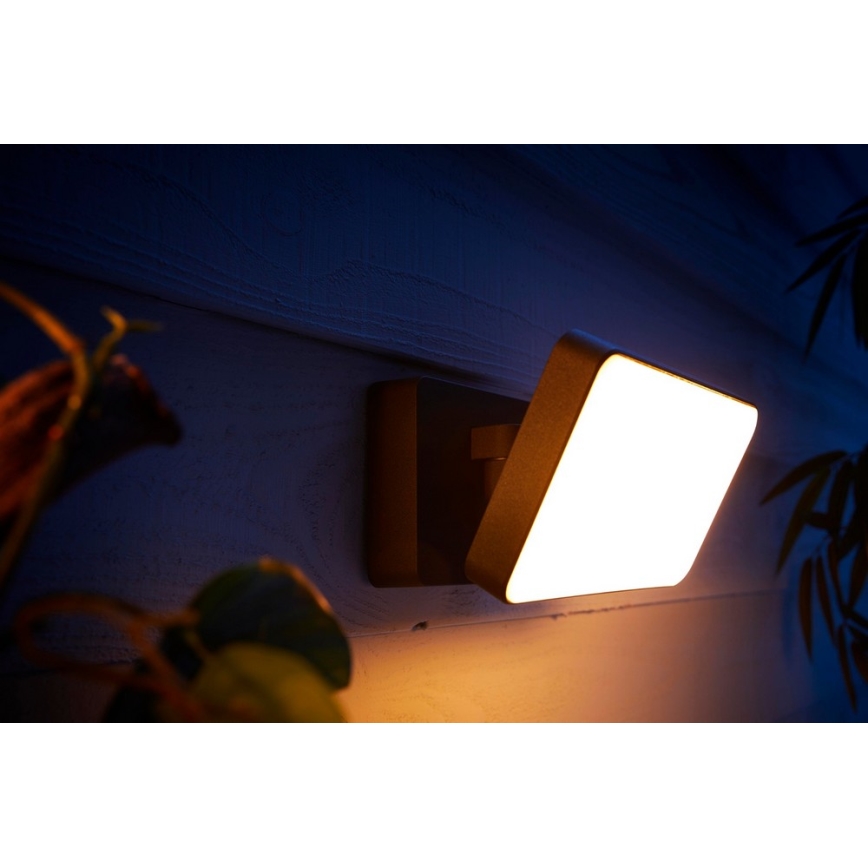 Philips 17435/30/P7 - LED RGB Vonkajší reflektor HUE DISCOVER LED/15W/230V IP44