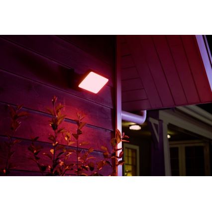 Philips 17435/30/P7 - LED RGB Vonkajší reflektor HUE DISCOVER LED/15W/230V IP44