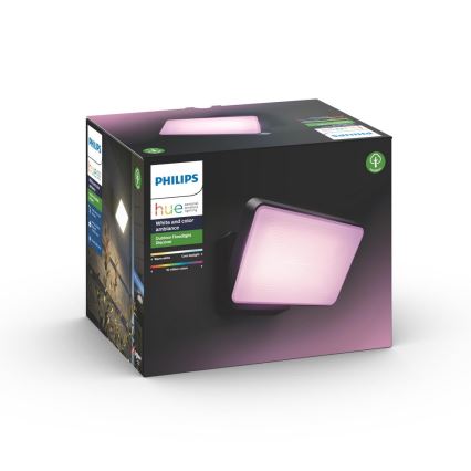 Philips - LED RGB Vonkajší reflektor Hue DISCOVER 2xLED/15W/230V IP44