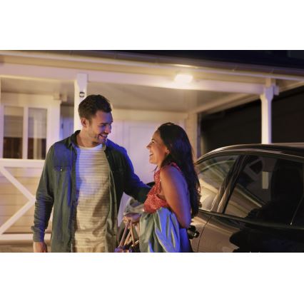 Philips 17436/30/P7 - LED Vonkajší reflektor HUE WARM WHITE 2xLED/15W/230V IP44