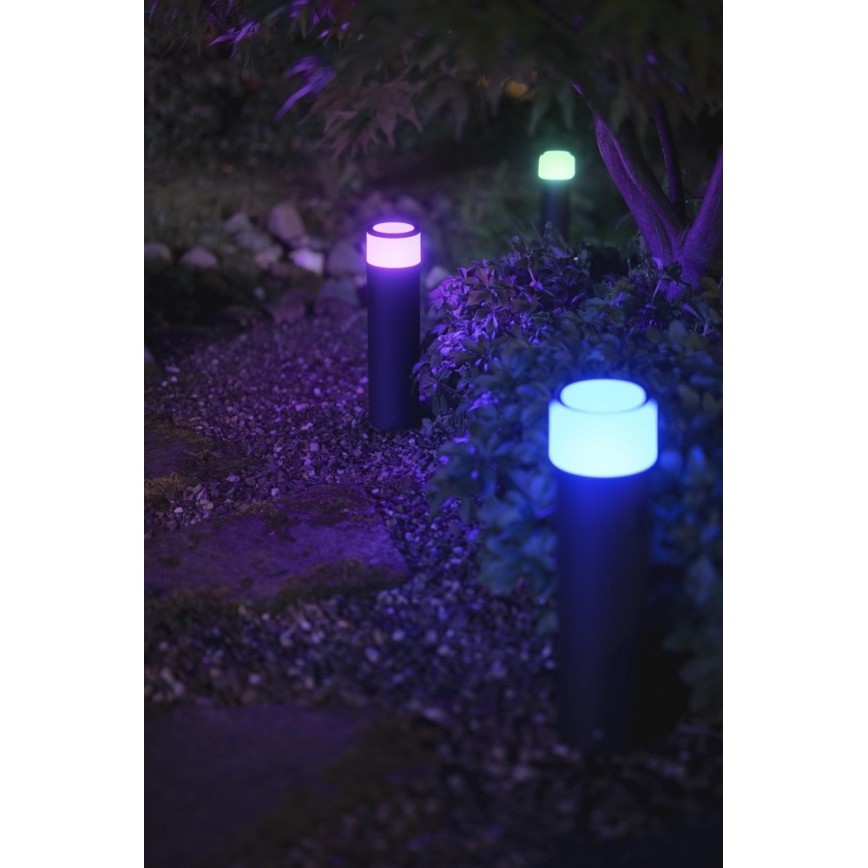 Philips 17437/30/P7 - LED RGB Vonkajšia lampa HUE CALLA LED/8W/230V IP65