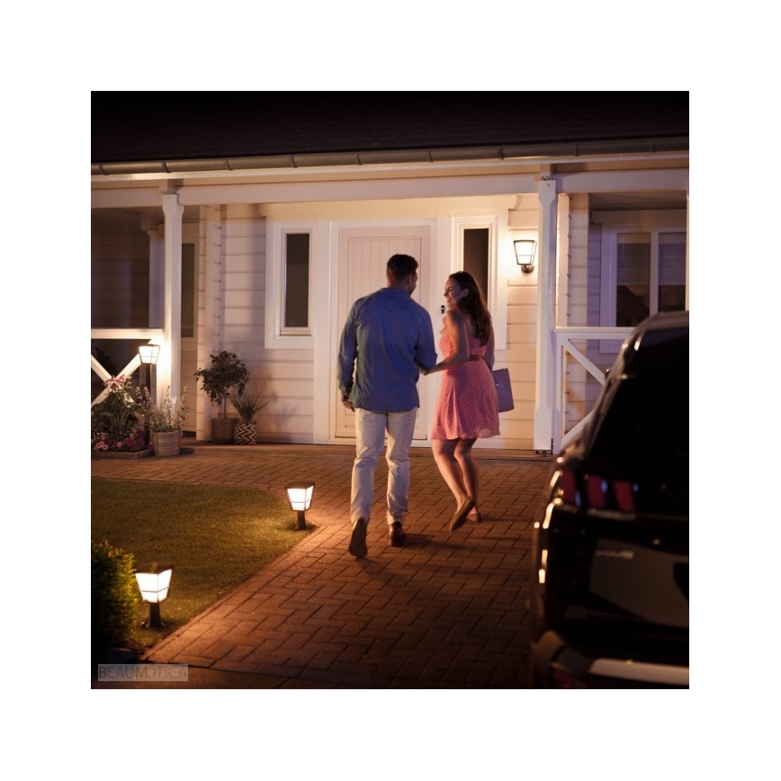 Philips 17439/30/P7 - LED RGB Vonkajšie nástenné svietidlo HUE ECONIC LED/15W/230V IP44