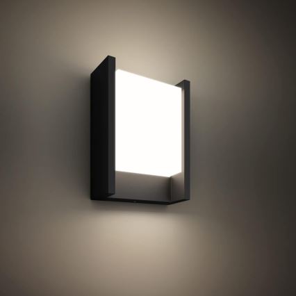 Philips 17446/30/P7 - LED Vonkajšie nástenné svietidlo HUE WHITE FUZO LED/15W/230V IP44
