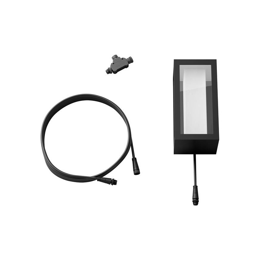 Philips - LED RGBW Stmievateľné vonkajšie nástenné svietidlo Hue IMPRESS 2xLED/8W/24V 2000-6500K IP44
