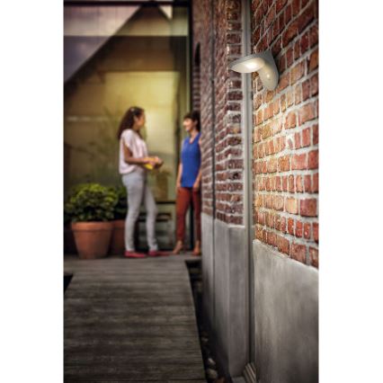 Philips 17808/87/16 - LED Solárne svetlo s čidlom MYGARDEN DUSK 1xLED/1W/3,7V