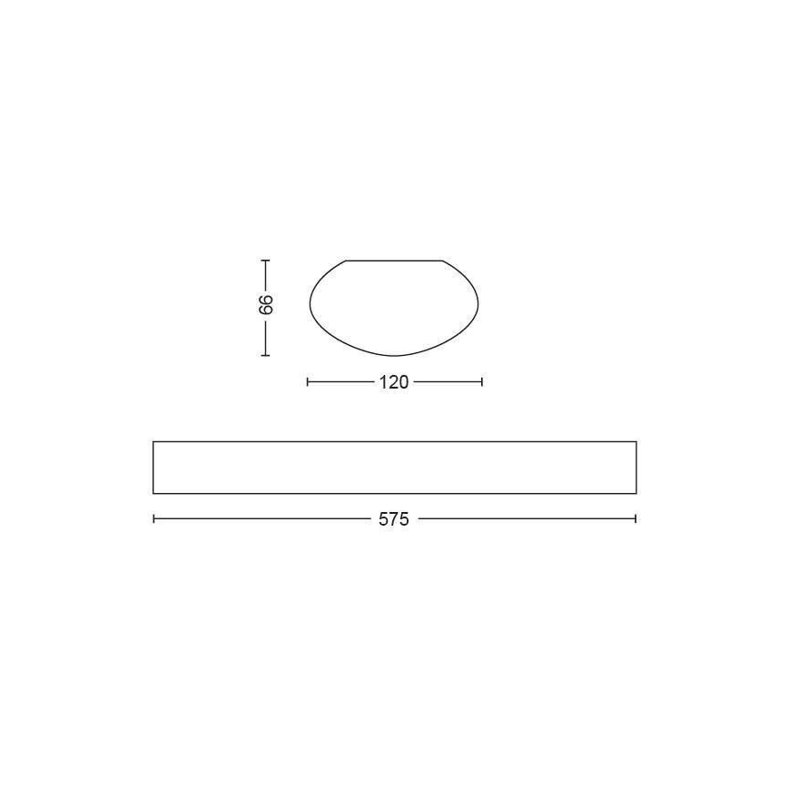 Philips 31248/31/P0 - LED Technické svietidlo AQUALINE LED/24W/230V IP65