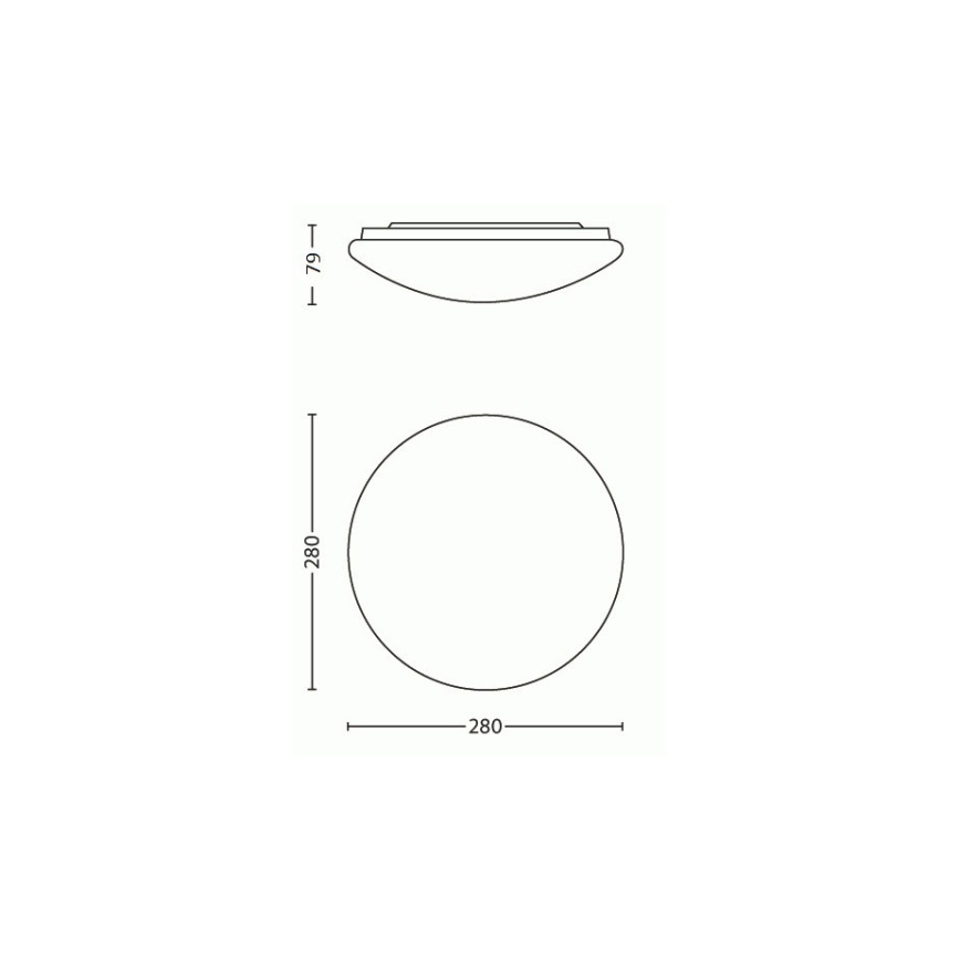 Philips 31801/31/EO - LED stropné svietidlo MYLIVING SUEDE 4xLED/2,4W/230V