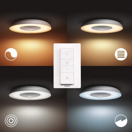 Philips - LED Stmievateľné svietidlo Hue STILL LED/27W/230V + diaľkové ovládanie