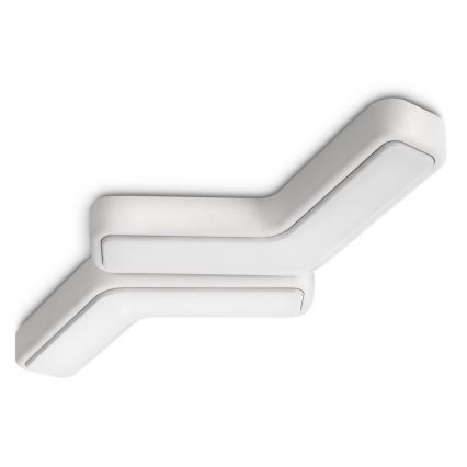 Philips 33100/31/16 - svietidlo nástenné 2x2G7/11W biela