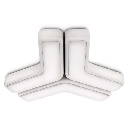 Philips 33100/31/16 - svietidlo nástenné 2x2G7/11W biela