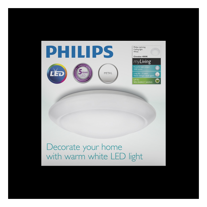 Philips - LED stropné svietidlo LED/20W/230V 4000K