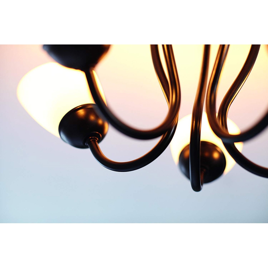 Philips 37035/43/E7 - Luster HERALD 5xE14/40W/230V