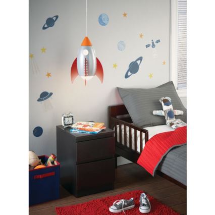 Philips 40204/55/16 - Detské stropné svietidlo MYKIDSROOM ROCKY 1xE27/20W/230V