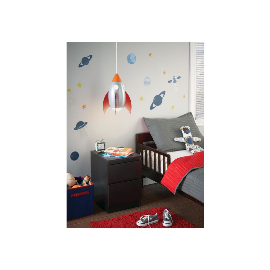Philips 40204/55/16 - Detské stropné svietidlo MYKIDSROOM ROCKY 1xE27/20W/230V