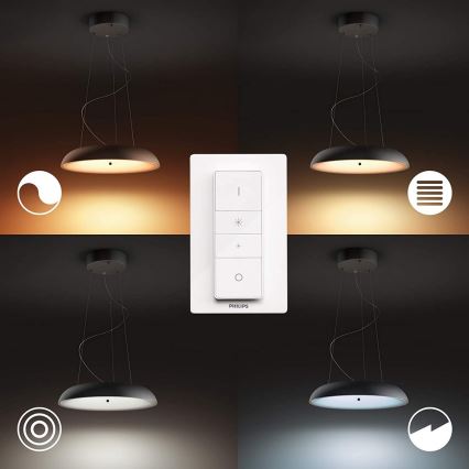 Philips - LED Stmievateľný luster na lanku Hue AMAZE LED/39W/230V + diaľkové ovládanie