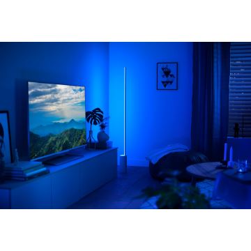 Philips - LED RGB Stojacia lampa Hue SIGNE 1xLED/32W/230V