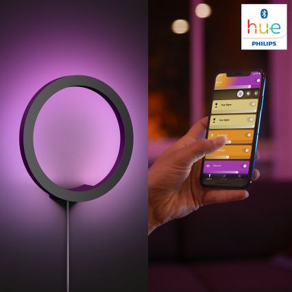 Philips 40901/30/P9 - LED Nástenné svietidlo HUE SANA LED/20W/230V