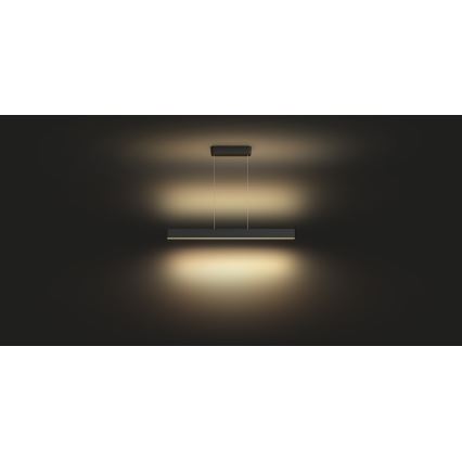 Philips -  LED RGBW Stmievateľný luster na lanku Hue ENSIS White And Color Ambiance 2xLED/39W/230V