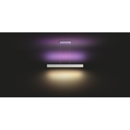 Philips - LED RGBW Stmievateľný luster na lanku Hue ENSIS White And Color Ambiance 2xLED/39W/230V