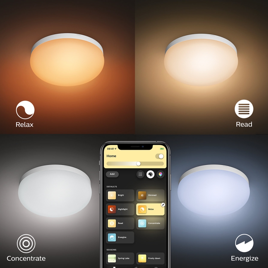 Philips 40905/31/P9 - LED Stropné svietidlo HUE FLOURISH LED/32W/230V