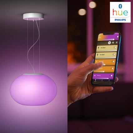 Philips 40906/31/P9 - LED Luster na lanku HUE FLOURISH LED/32W/230V