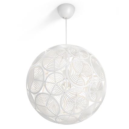 Philips 40913/31/PN - Stropné závesné svietidlo MYLIVING RING E27/60W/230V