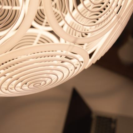 Philips 40913/31/PN - Stropné závesné svietidlo MYLIVING RING E27/60W/230V