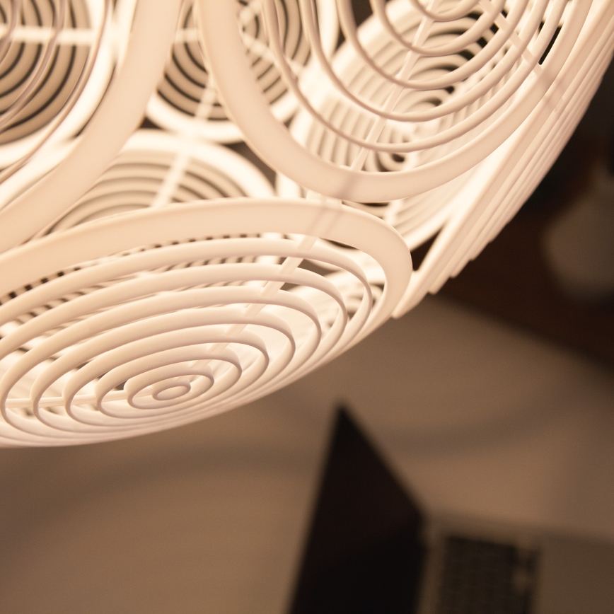 Philips 40913/31/PN - Stropné závesné svietidlo MYLIVING RING E27/60W/230V