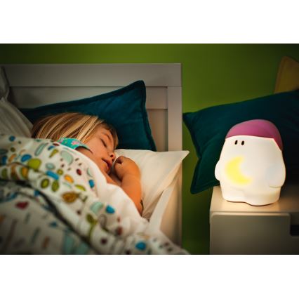 Philips 44501/19/16 - detská lampička MYKIDSROOM BUDDY HOME 2xLED/1W ružova