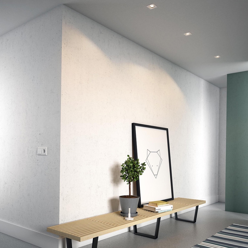 Philips 50193/31/PN - SADA 3x Podhľadové svietidlo MYLIVING ENNEPER 3xGU10/5,5W/230V biela