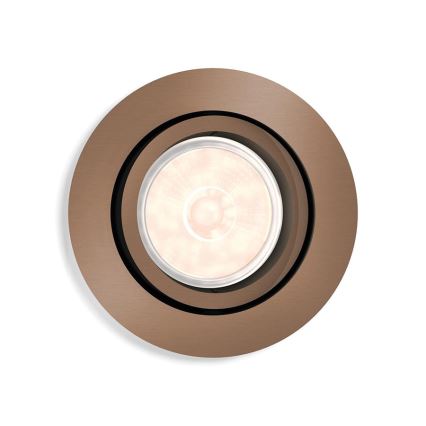 Philips 50391/05/PN - Podhľadové svietidlo MYLIVING DONEGAL 1xGU10/5,5W/230V