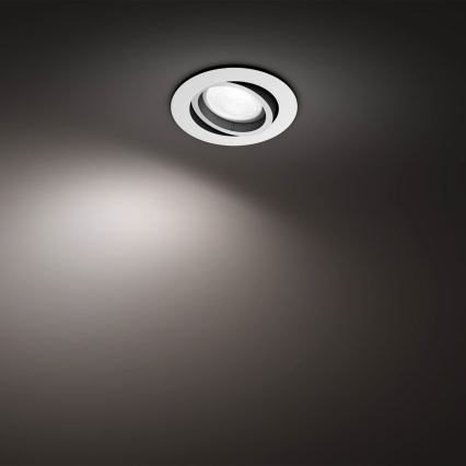 Philips 50451/31/P7 - LED RGB Pohľadové svietidlo CENTURA 1xGU10/5,7W/230V24V