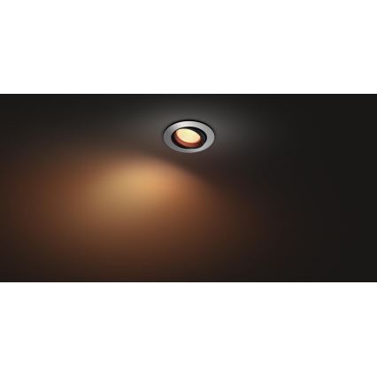Philips 50451/48/P7 - LED RGB Podhľadové svietidlo HUE CENTURA 1xGU10/5,7W/230V