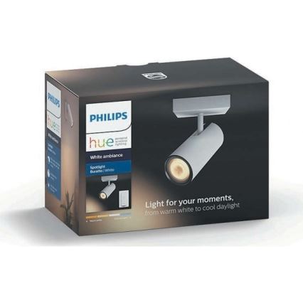 Philips 50461/31/P7 - LED Stmievateľné bodové svietidlo HUE BURATTO 1xGU10/5,5W