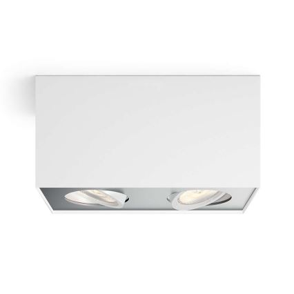 Philips 50492/31/P0 - LED Stmievateľné bodové svietidlo MYLIVING BOX 2xLED/4,5W/230V